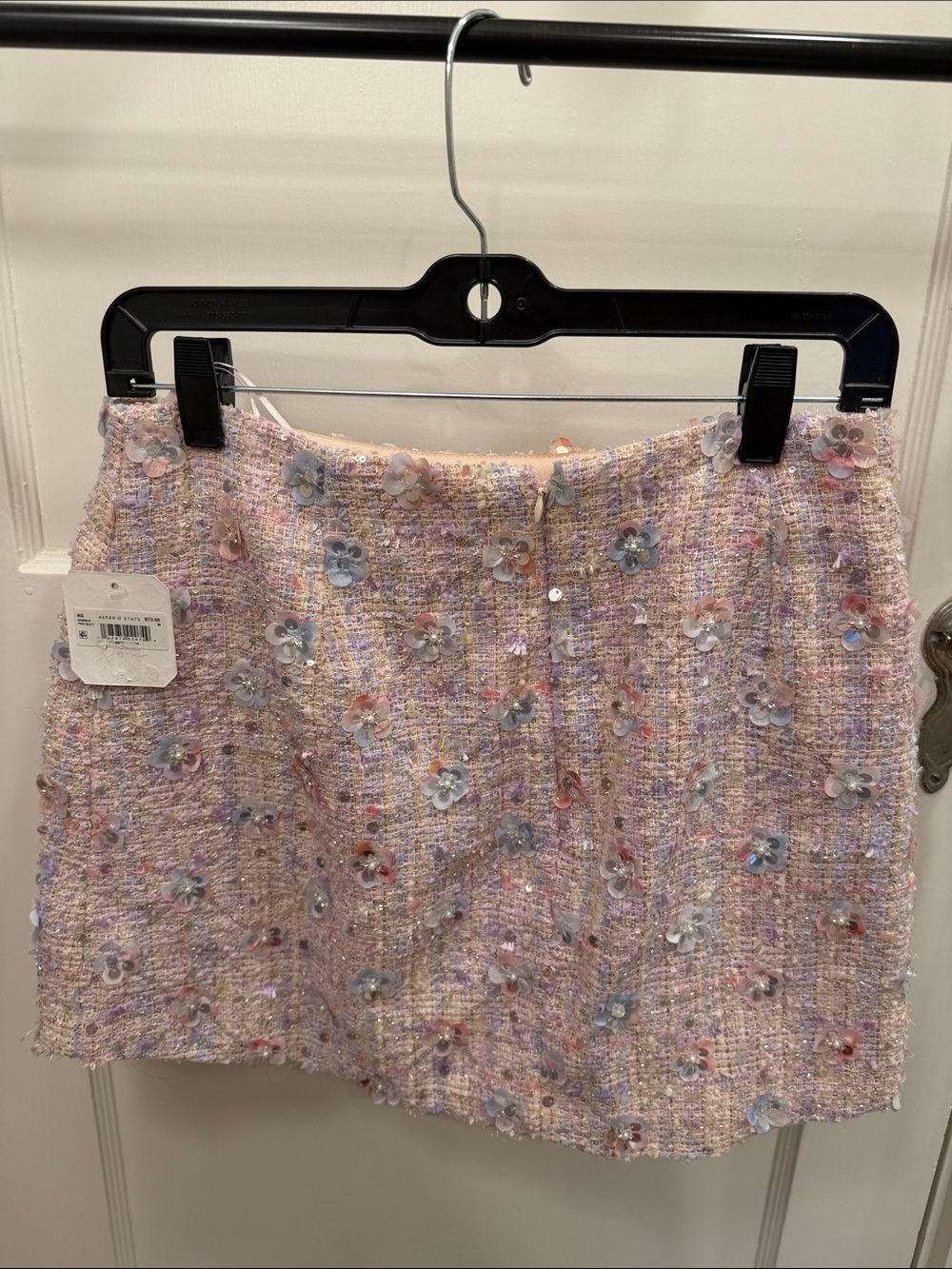 Pink Tweed Sequin Set - Picture 5 of 6